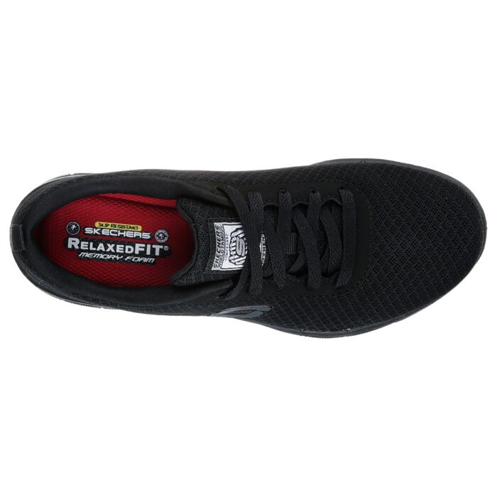 SKECHERS WORK Chaussures à lacets pour femmes, imperméables