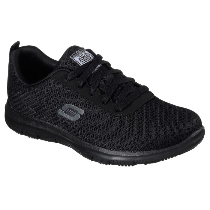 SKECHERS WORK Chaussures à lacets pour femmes, imperméables