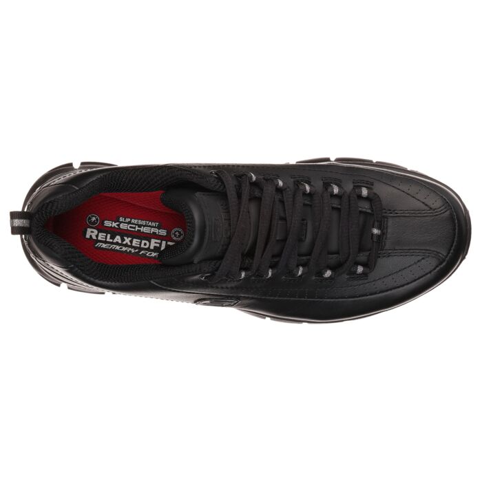 Chaussures de travail SKECHERS en cuir, antidérapantes