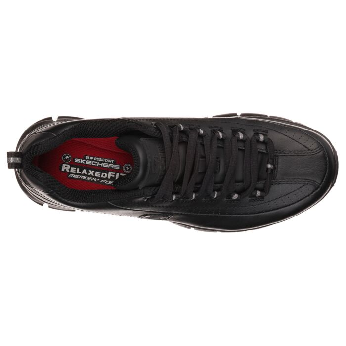 Chaussures de travail SKECHERS en cuir, antidérapantes