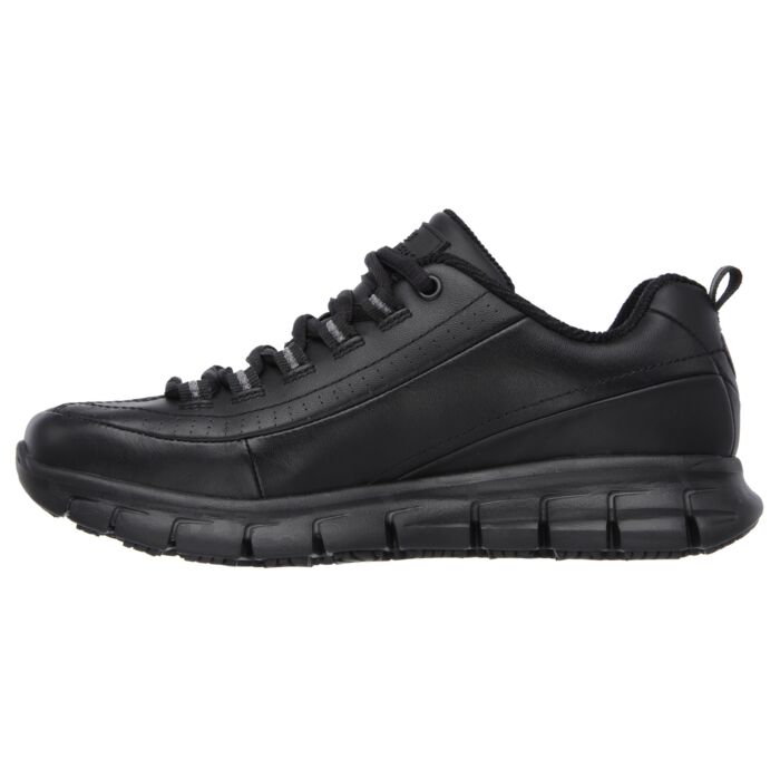 Chaussures de travail SKECHERS en cuir, antidérapantes