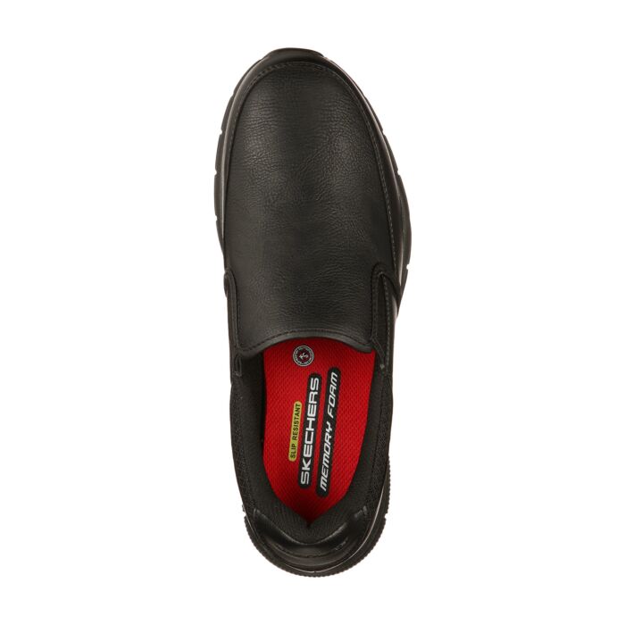 SKECHERS WORK Schlupfschuh Relaxed Fit Nampa Groton SR, Kunstleder