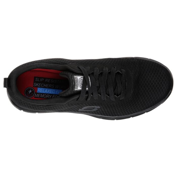 SKECHERS WORK Herren Schnürschuh, wasserabweisend