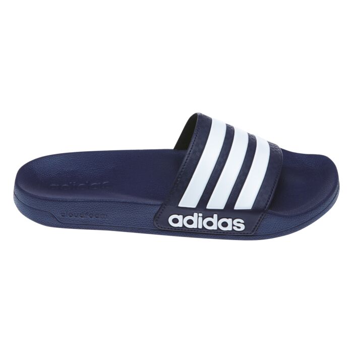 Adidas Adilette dames et hommes bleu-blanc