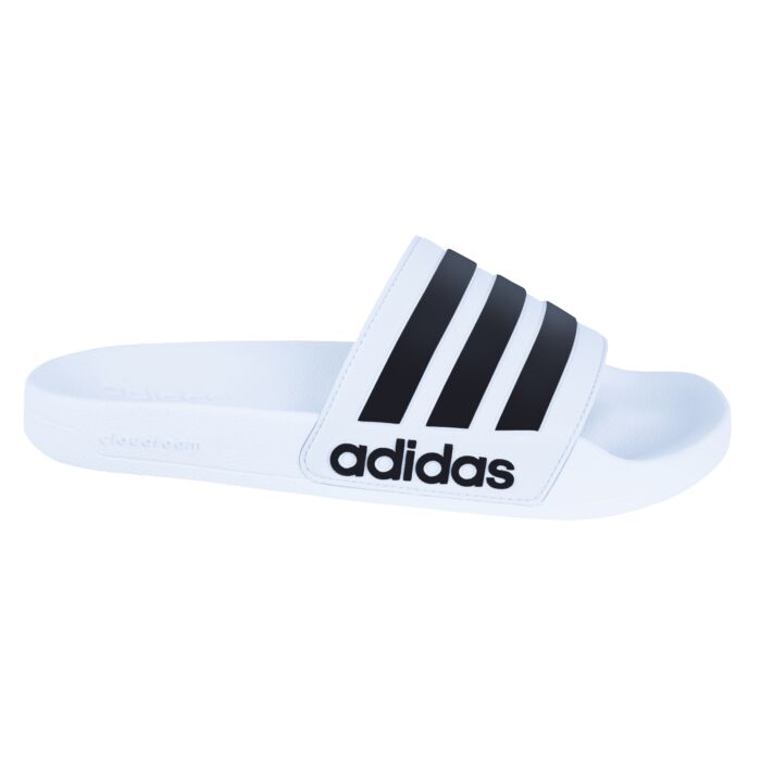 Adidas Adilette dames et hommes blanc-noir