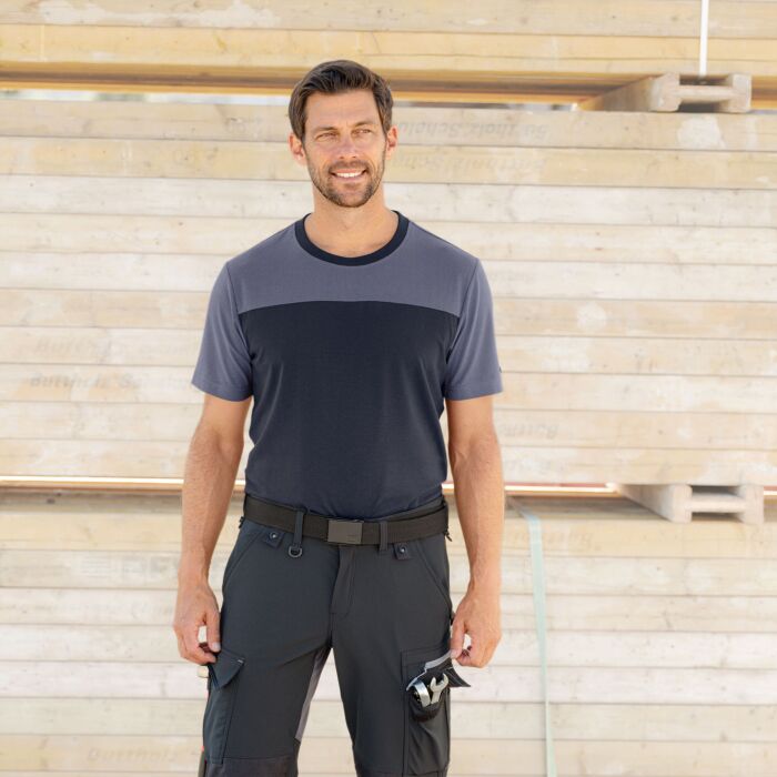Engel T-Shirt Entire mit Reflexdruck auf dem Rücken