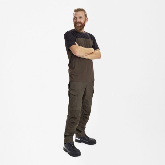 Engel T-Shirt Entire mit Reflexdruck auf dem Rücken