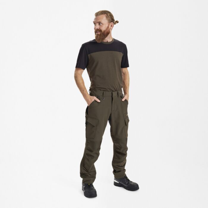 Engel T-Shirt Entire mit Reflexdruck auf dem Rücken