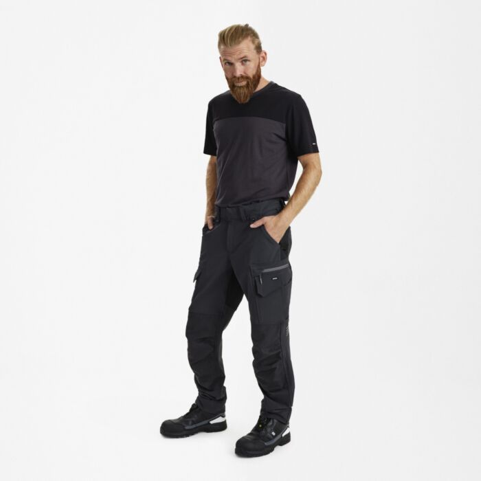 Engel T-Shirt Entire mit Reflexdruck auf dem Rücken