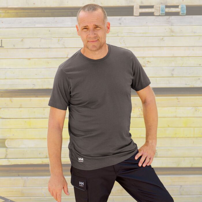 Helly Hansen T-shirt «Manchester», col côtelé