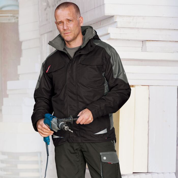 ENGEL Winterjacke mit abnehmbarer Kapuze