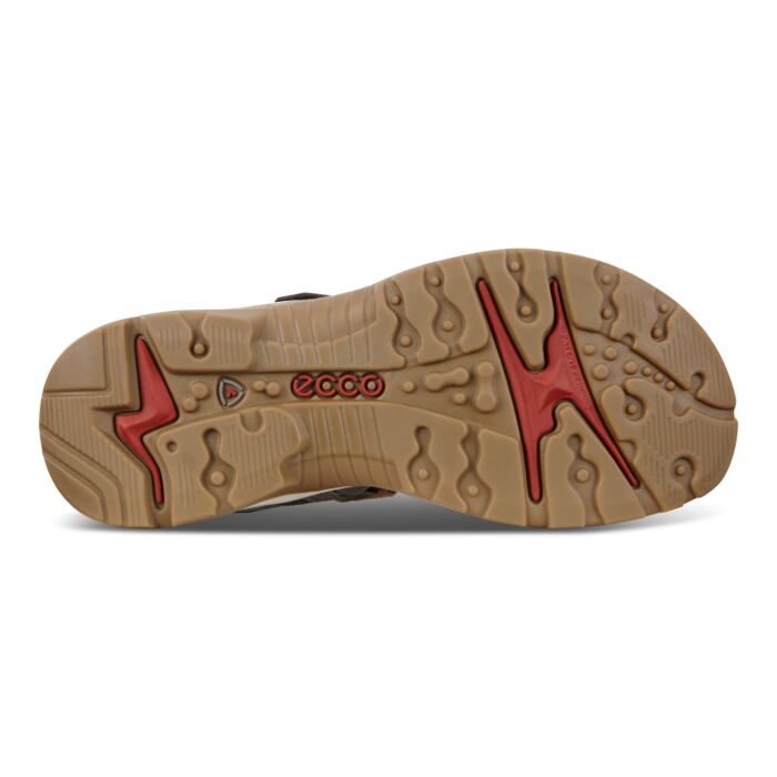 ECCO Sandales en nubuck et fermeture velcro