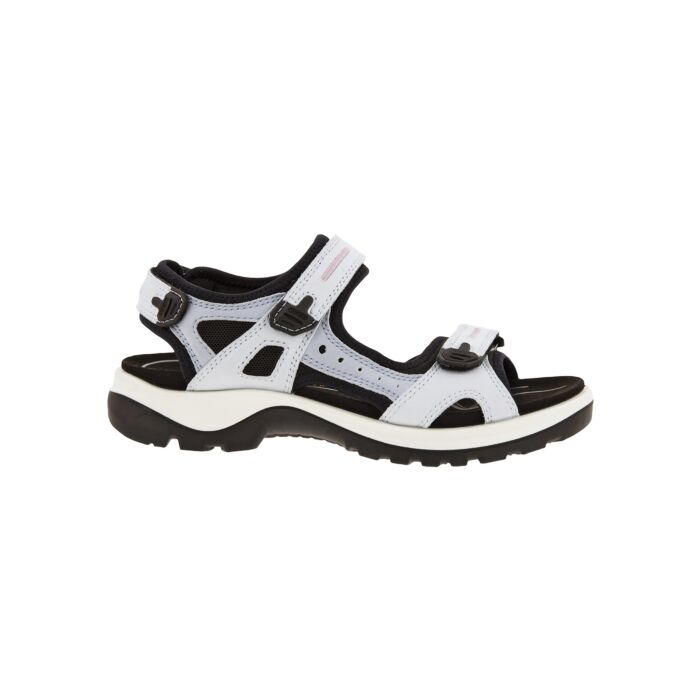 ECCO Sandales en nubuck et fermeture velcro