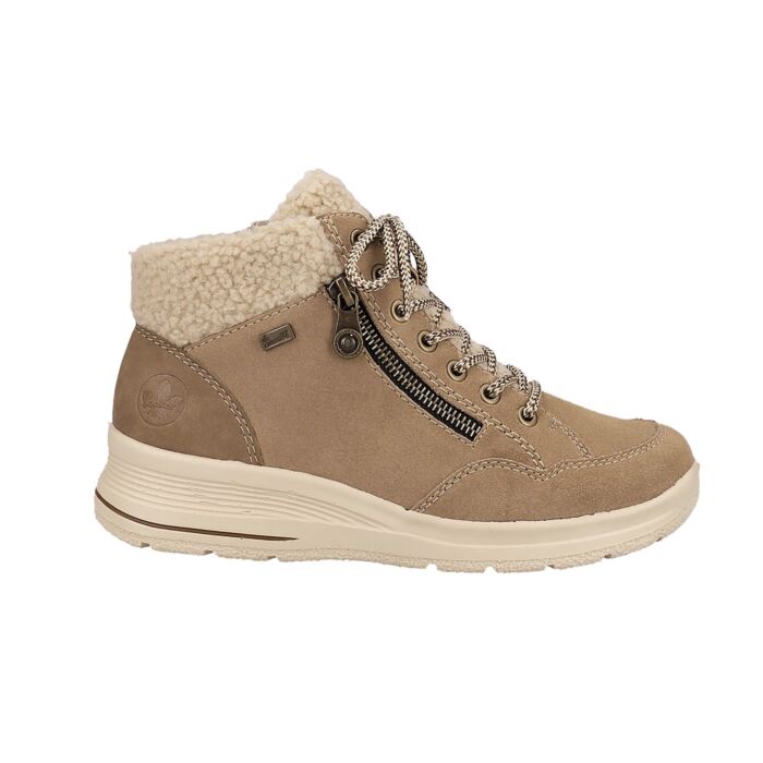Rieker Bottines à lacets pour femmes, imperméables