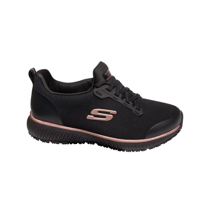SKECHERS WORK Damen Schlupfschuh, rutschfest