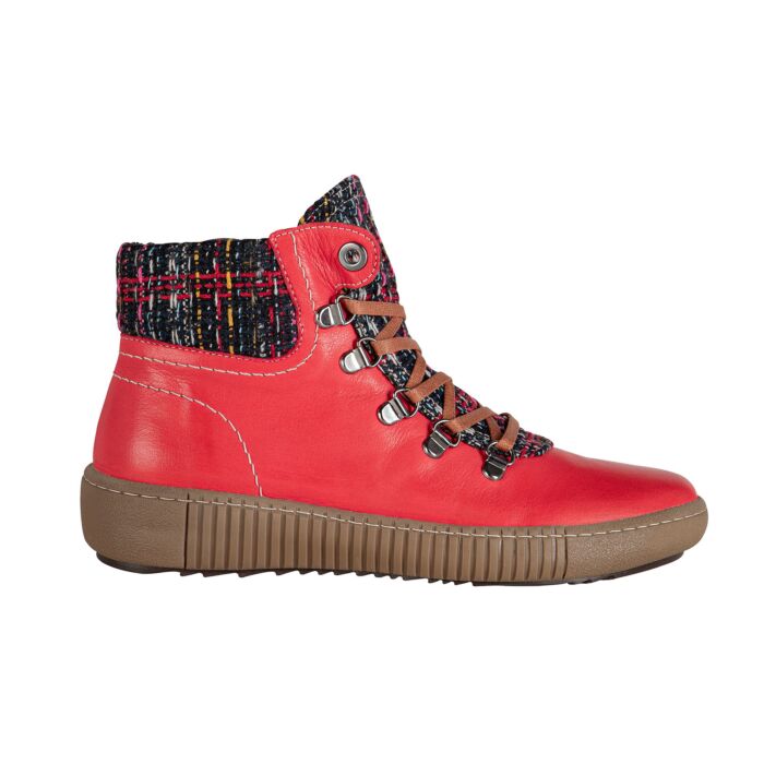 GEMINI Schnürstiefelette, Anilinleder, 6 Farben
