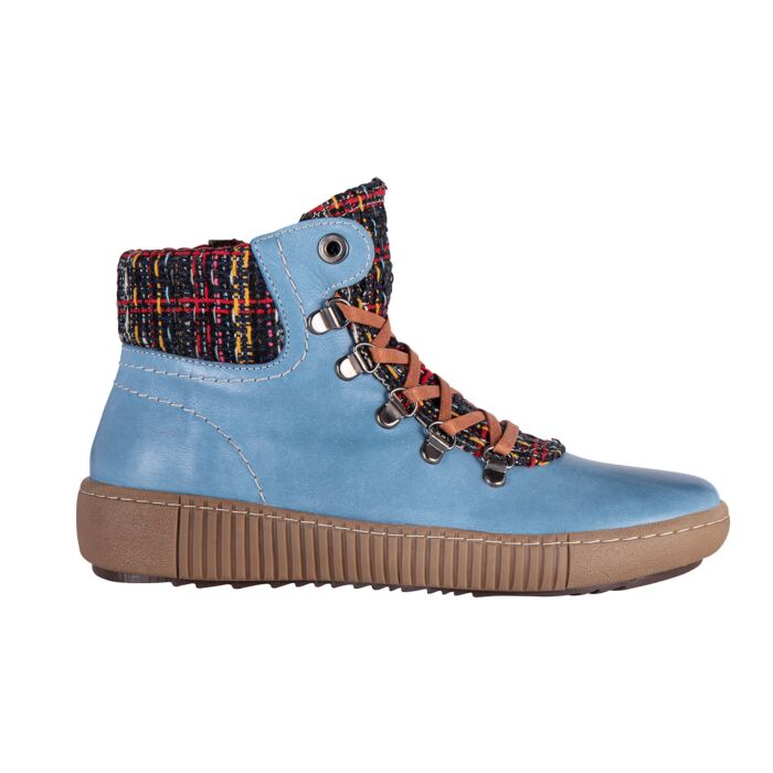 GEMINI Schnürstiefelette, Anilinleder, 6 Farben