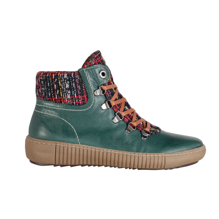 GEMINI Schnürstiefelette, Anilinleder, 6 Farben