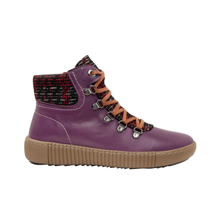 GEMINI Schnürstiefelette, Anilinleder, 6 Farben
