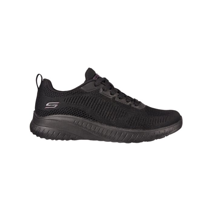 Skechers Damen Schnürschuhe «Bobs Sport Squad Chaos» schwarz