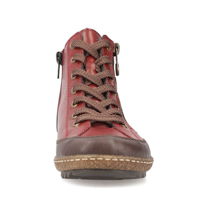 RIEKER Damen Schnürstiefelette, wasserabweisend