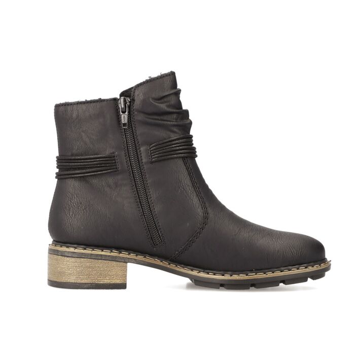 RIEKER Bottines pour dames, matière souple