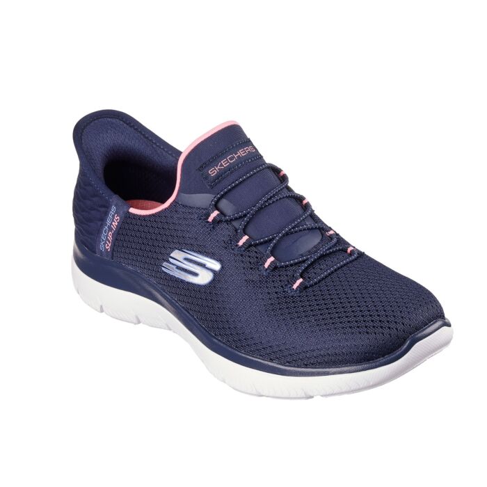 SKECHERS Damen Schlupfschuhe, SLIP INS, mit Air Cooled Memory Foam
