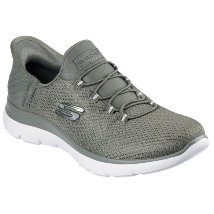 SKECHERS Damen Schlupfschuhe, SLIP INS, mit Air Cooled Memory Foam