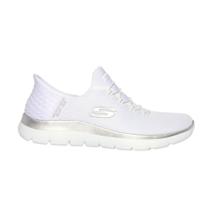 SKECHERS Damen Schlupfschuhe, SLIP INS, mit Air Cooled Memory Foam