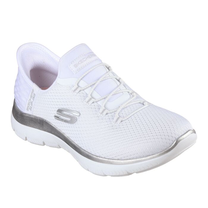 SKECHERS Damen Schlupfschuhe, SLIP INS, mit Air Cooled Memory Foam