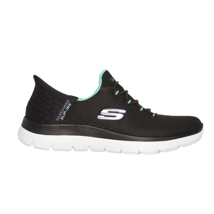 SKECHERS Damen Schlupfschuhe, SLIP INS, mit Air Cooled Memory Foam