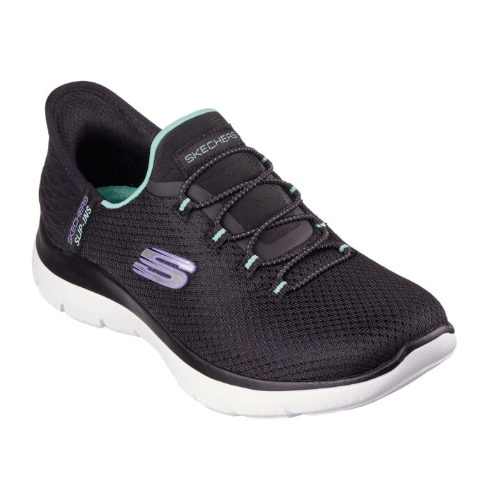 SKECHERS Damen Schlupfschuhe, SLIP INS, mit Air Cooled Memory Foam