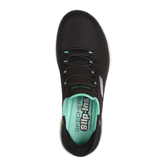 SKECHERS Damen Schlupfschuhe, SLIP INS, mit Air Cooled Memory Foam
