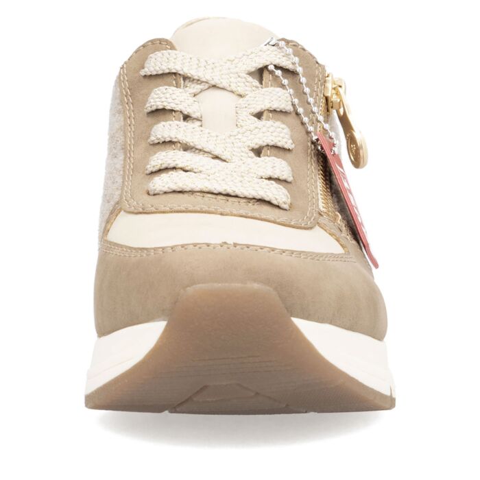 RIEKER Sneaker für Damen, Softmaterial, Farb- und Materialmix Vedia