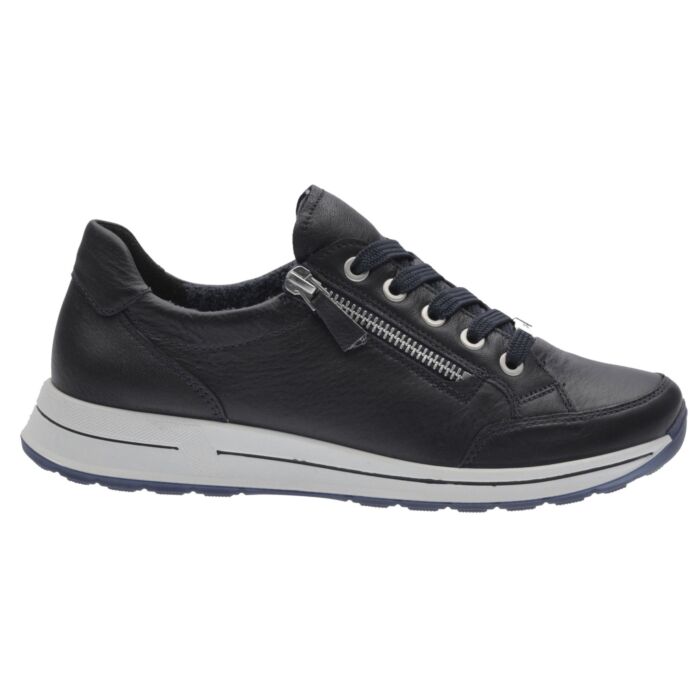 Baskets Ara en cuir nappa imprimé avec confort HighSoft