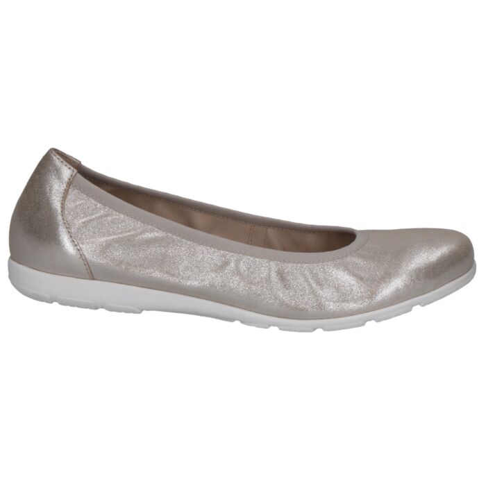 CAPRICE Ballerina aus Nappaleder mit On AIR Insole