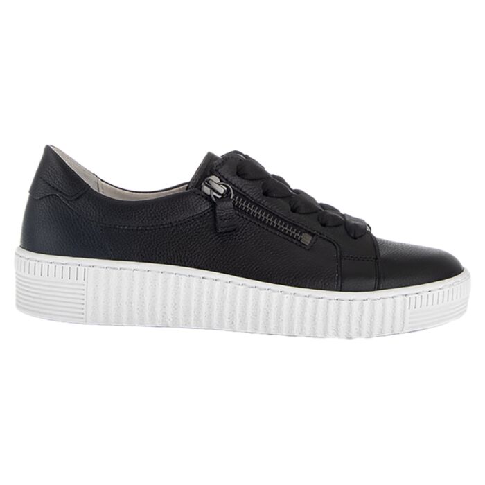 GABOR Sneaker en cuir lisse