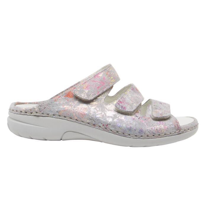 WALDLÄUFER Damen-Pantolette, Leder