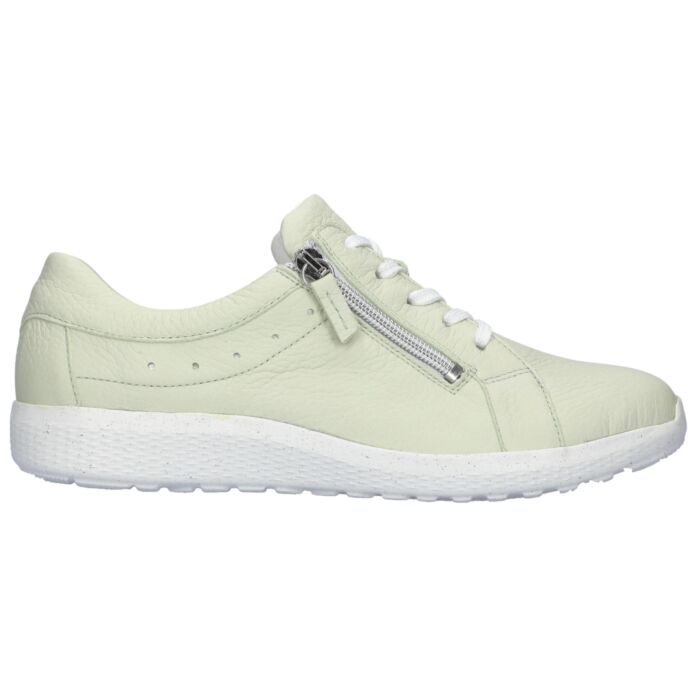 WALDLÄUFER Damen-Schnürschuh, Hirschleder, Extraweite K