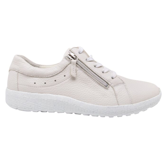 WALDLÄUFER Damen-Schnürschuh, Hirschleder, Extraweite K