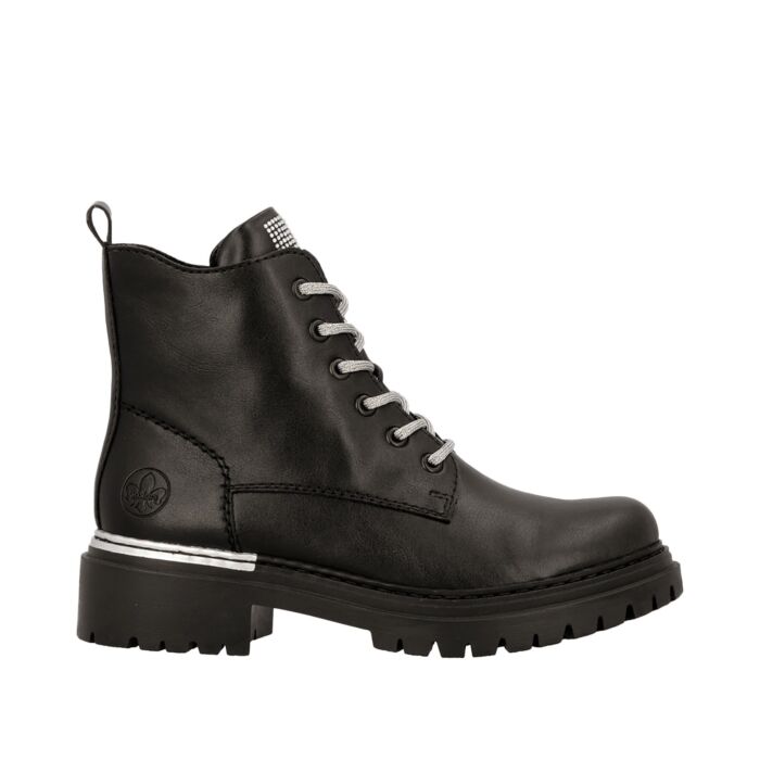Bottine RIEKER sportive à lacer pour dames main product photo