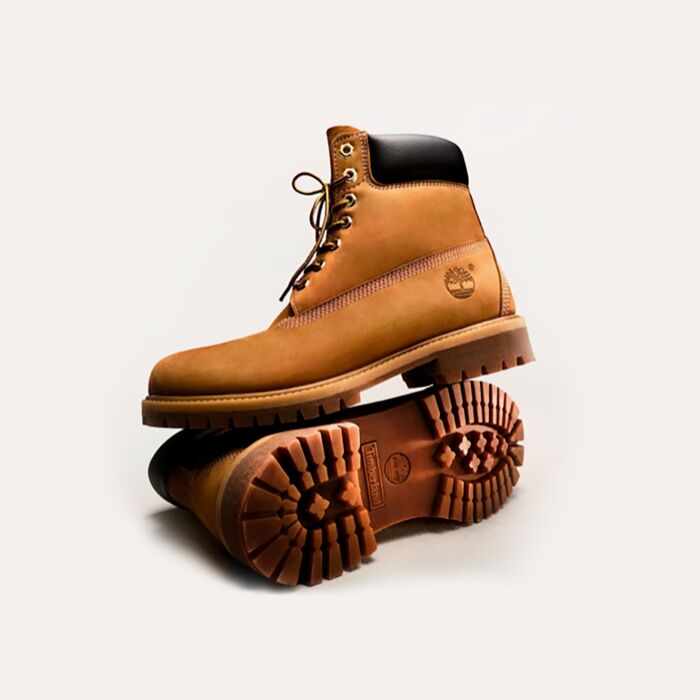 Botte Timberland à lacer en cuir Timberland