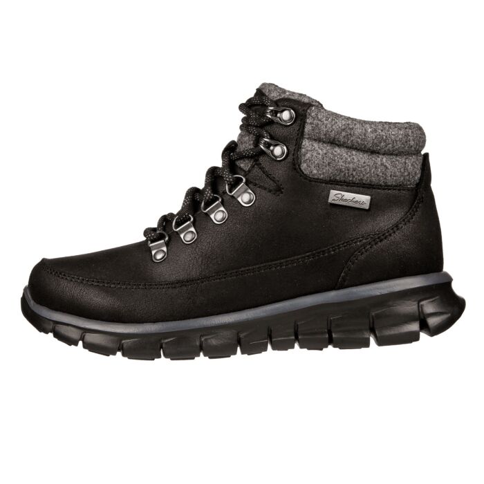 SKECHERS Bottes à lacets pour dames, doublées et déperlantes