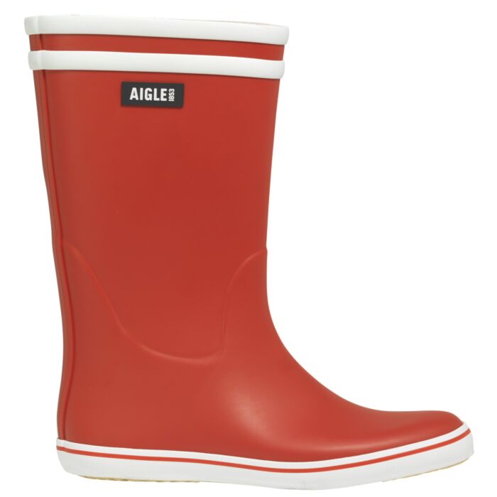 Aigle Bottes en caoutchouc pour dames, imperméables au look rétro