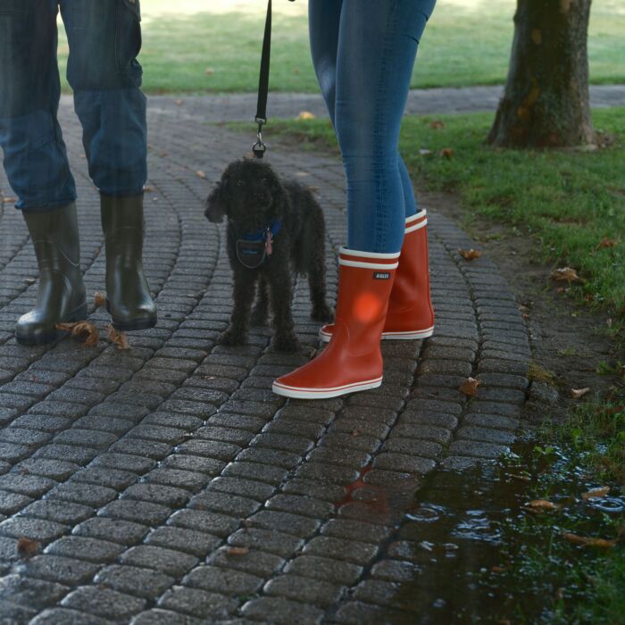 Aigle Bottes en caoutchouc pour dames, imperméables au look rétro