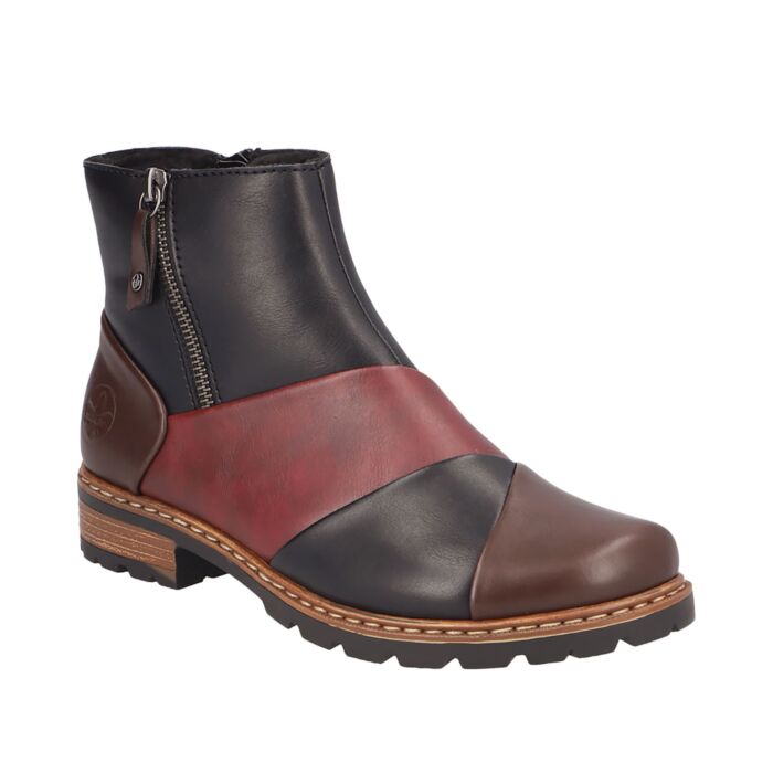RIEKER Chelsea Kurzstiefelette Damen, RIEKER TEX Membran