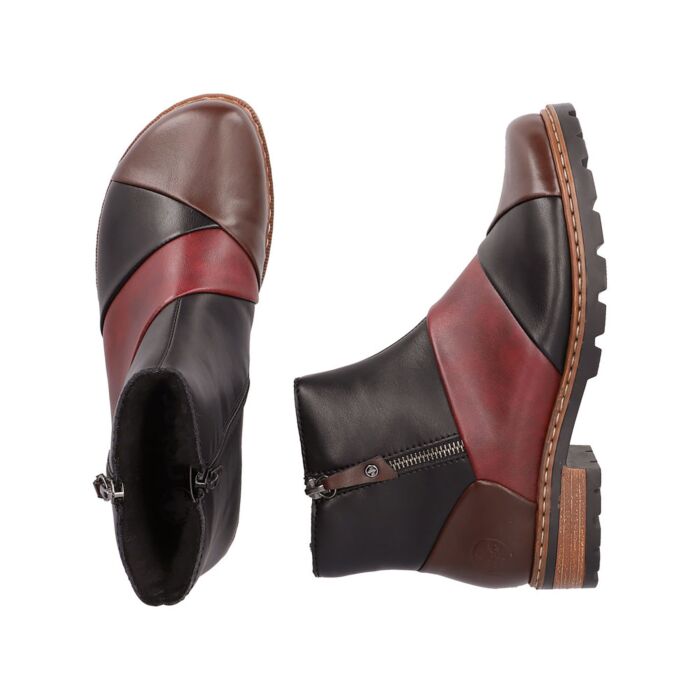 RIEKER Chelsea Kurzstiefelette Damen, RIEKER TEX Membran