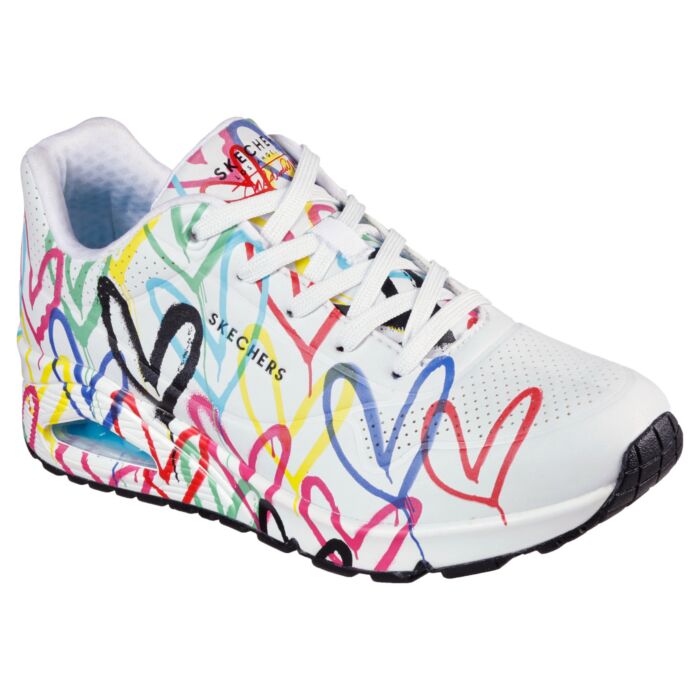 SKECHERS X J Goldcrown Sneaker femme «Uno», Air-Cooled Memory Foam