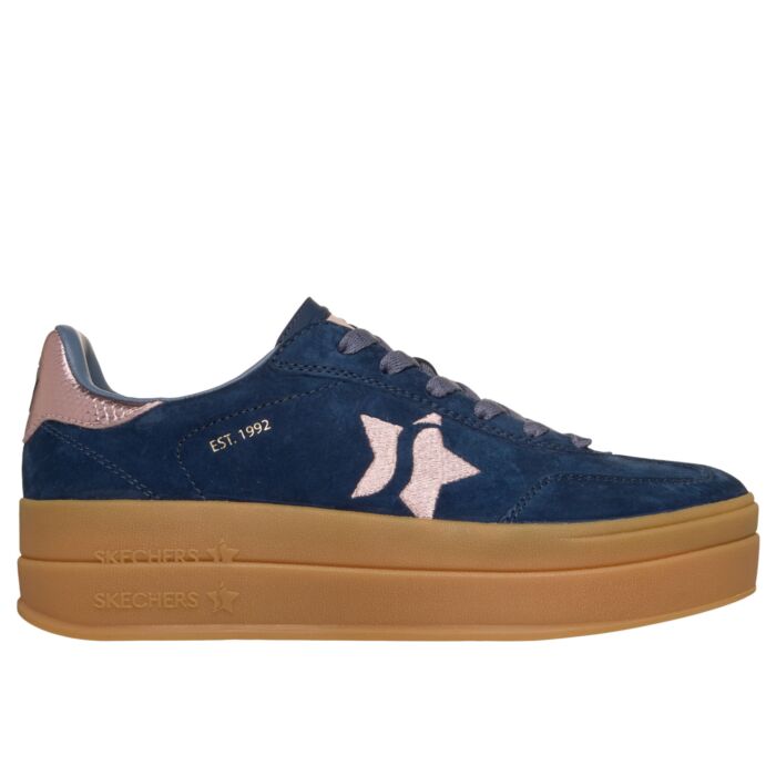 SKECHERS Sneaker femme, cuir avec semelle Air-Cooled Memory Foam