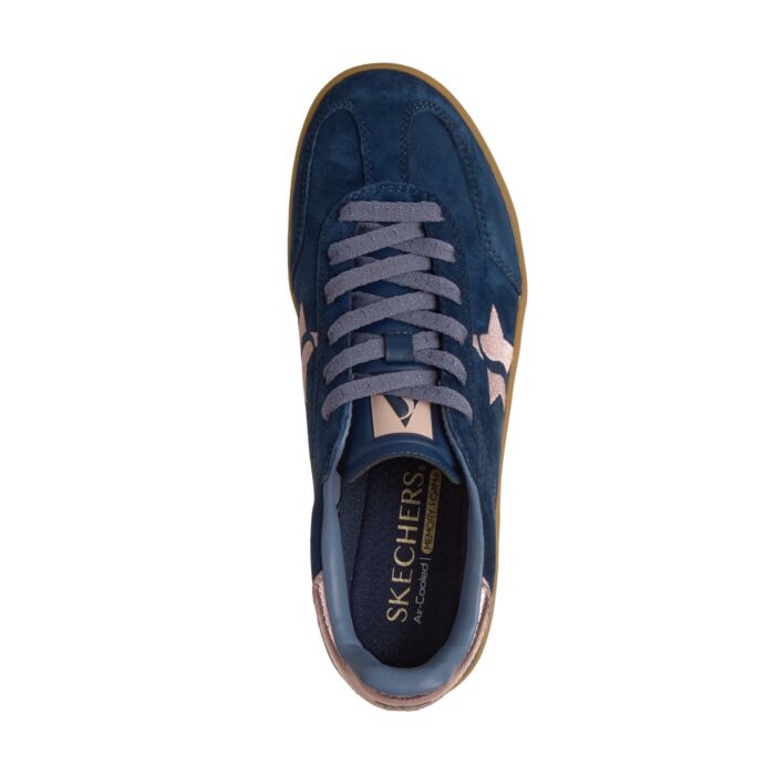 SKECHERS Sneaker femme, cuir avec semelle Air-Cooled Memory Foam
